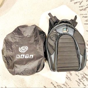 Kata Bag professional camera backpack with weather cover